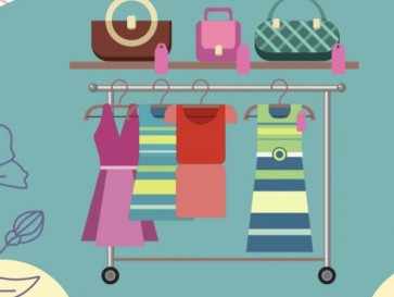 Damenkleider-Basar in der Frankonia Halle