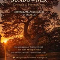 Minigolf Sundowner - Cocktails & Sommerabend