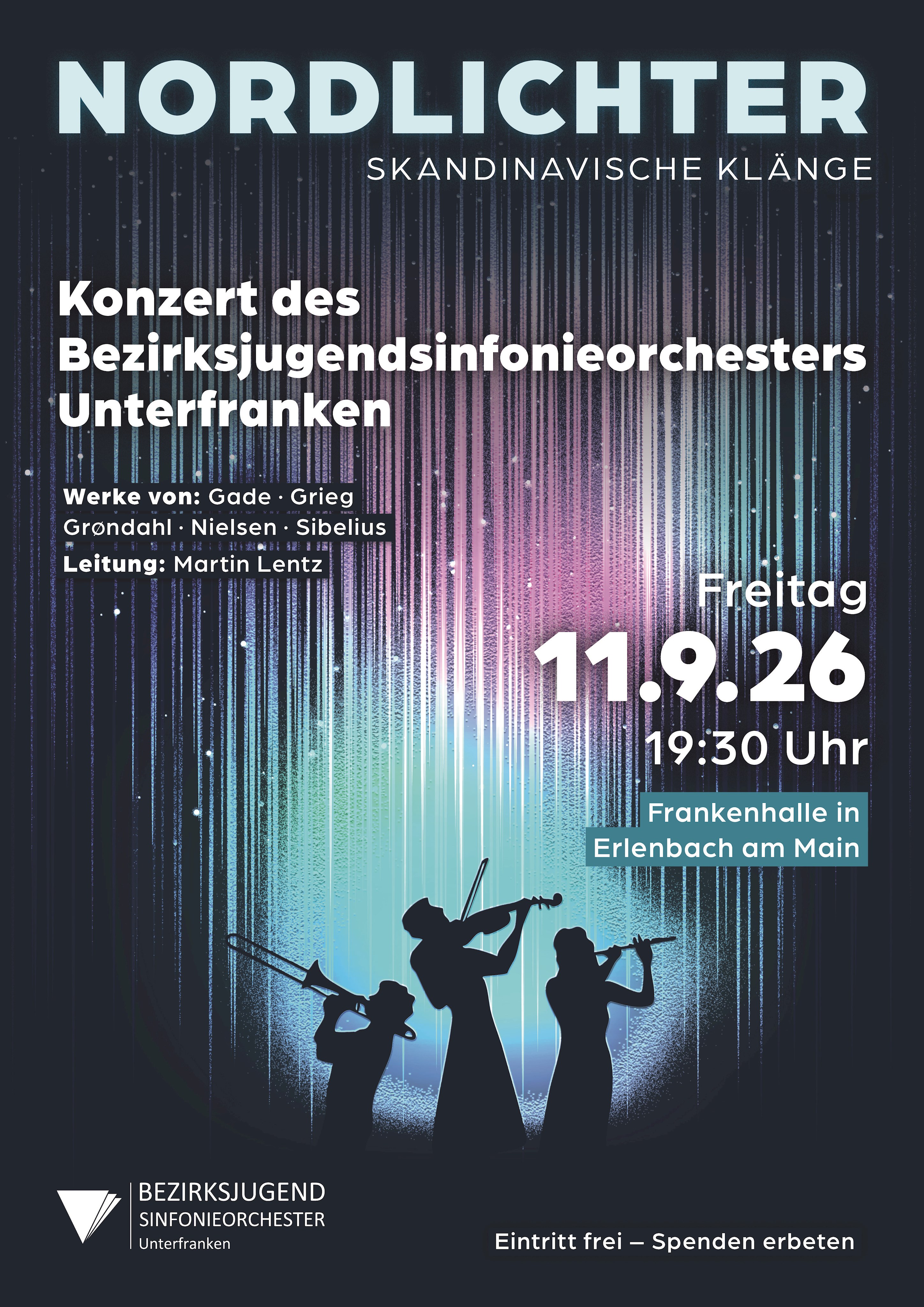 Sinfoniekonzert "Nordlichter – Skandinavische Klänge"