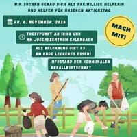 Aktionstag - kein Müll in Stadt und Natur! 