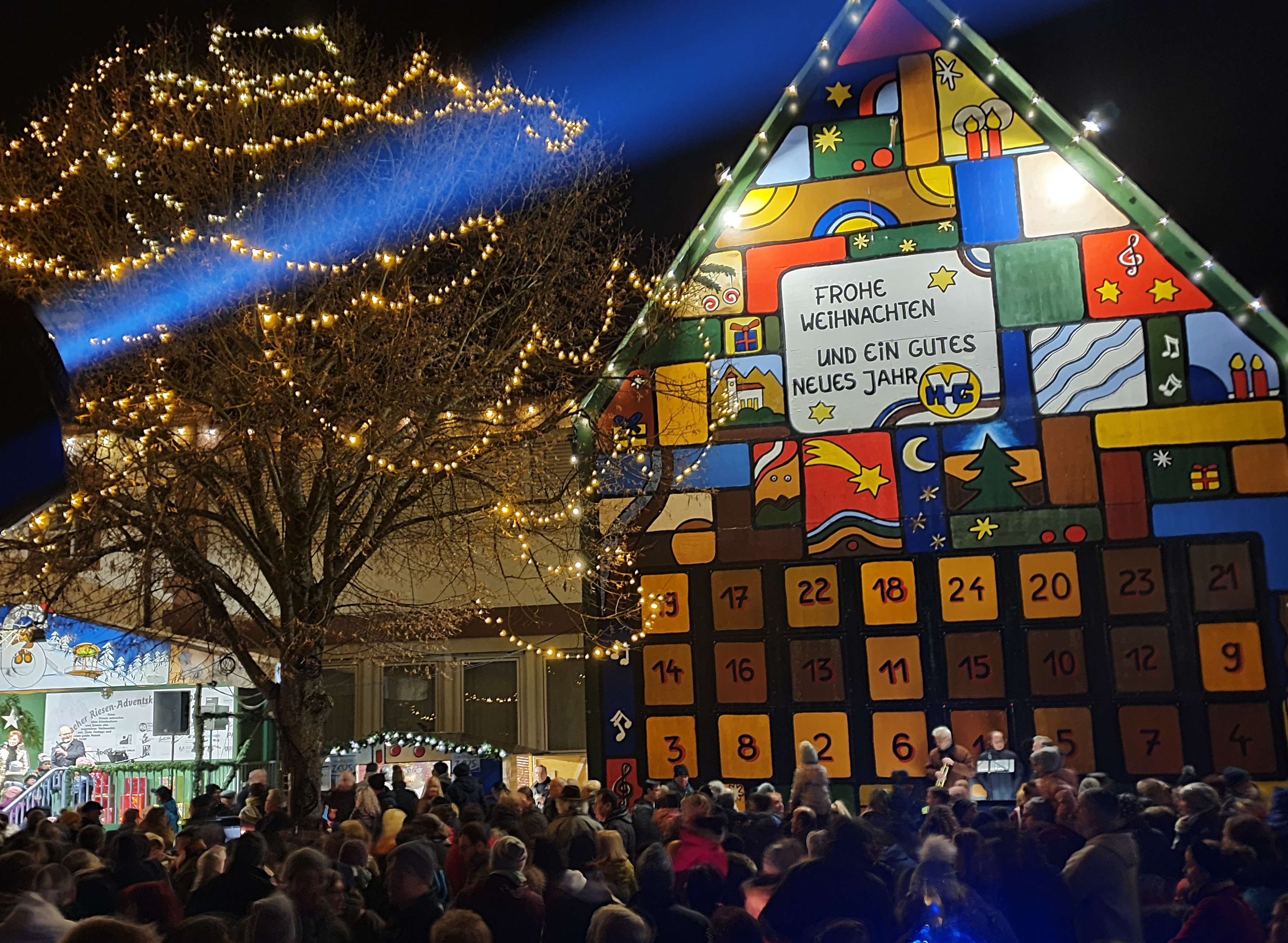 Riesen-Adventskalender