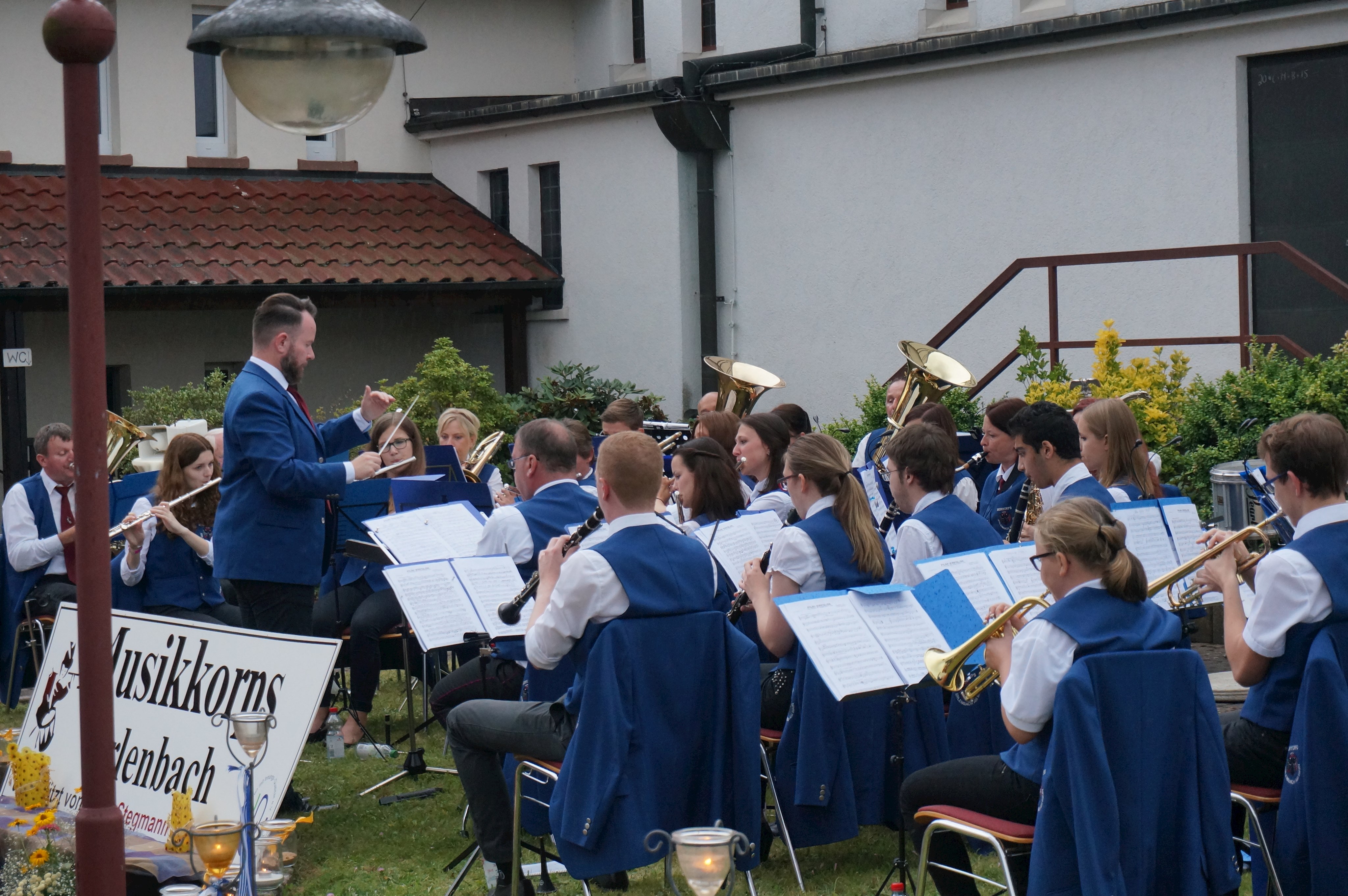 Serenade des Musikkorps