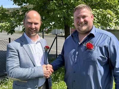 Neuer Feldgeschworener Matthias Becker